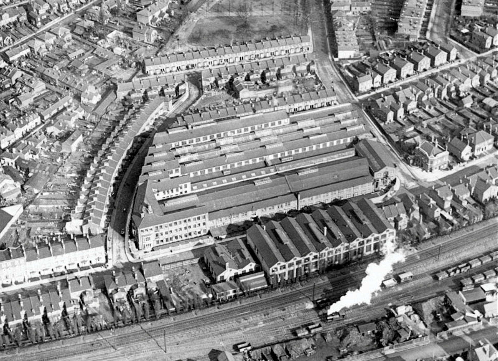 Aerial Photo of Hawker facility c1934